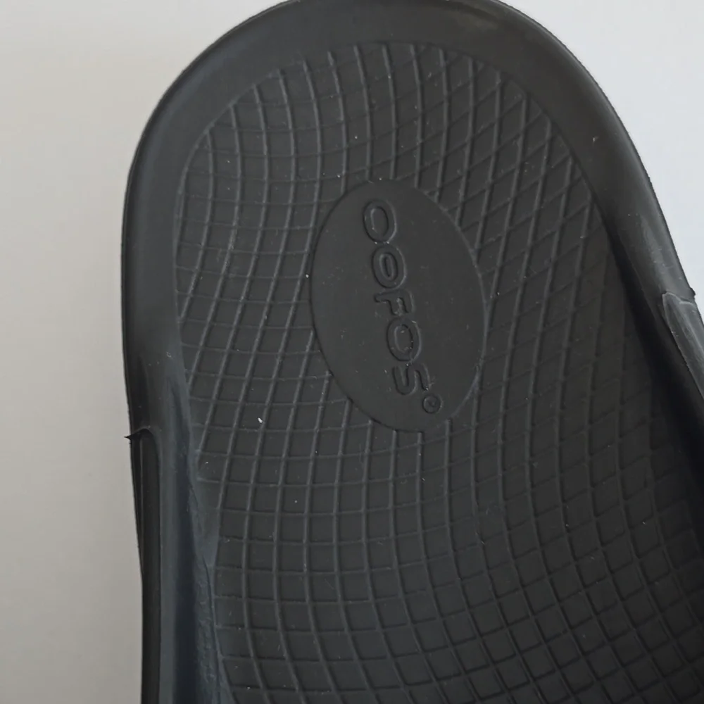 NWT OOFOS Oofoam Ooahh Slide Sandal Unisex Black Size Men 13 Women 15